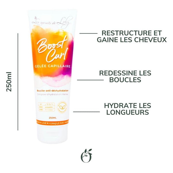 Gelée capillaire hydratante Boost-Curl < Made In France Box > 25cl