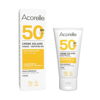 Crème Solaire Visage SPF 50