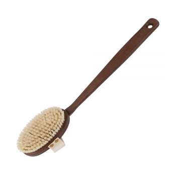 Brosse de bain en thermo-bois