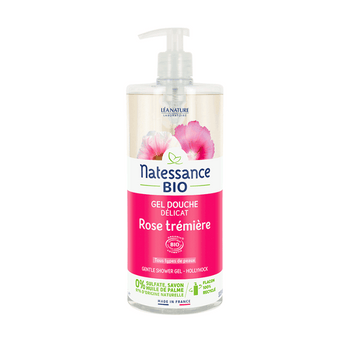 Gel douche douceur Rose - Natessance - Hygiène