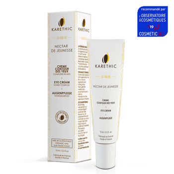 Karethic - Contours yeux - Nectar de Jeunesse – Crème Contour des Yeux au miel